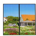 MYCARBON Fliegengitter Balkontür 100x220cm Magnet 12
