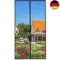 Fliegengitter Tür Magnet 100x220cm Insektenschutz Balkontür Fliegenvorhang | 10