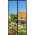 Fliegengitter Tür Magnet 100x220cm Insektenschutz Fliegenvorhang Balkontür