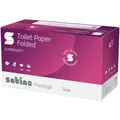 Wepa Satino 065680 Satino prestige Toilettenpapier SuperSoft 30 Pack je 300 Blatt, Microprägung, verleimt, 2-lagig 067791