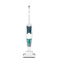 Rowenta RY7757, Aufrechter Dampfreiniger, 0,47 l, Weiß, Blau, 7,5 m, 0,47 l, 0,3 l - Weiß/Blau