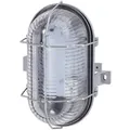 Ledino LED-Wand- /Deckenleuchten, IP44, Pesch 8, grau