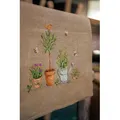 Vervaco Kreativset Vervaco Tischläufer Kreuzstich Set "Gartengeräte", Zählmuster, 40x100, (embroidery kit by Marussia)
