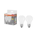 DOPPELPACK Osram E27 BASE Classic LED Lampe Warmweiß 4W wie 40W