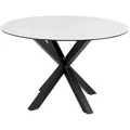 Actona Esstisch Heaven Ø 119 cm Keramik Weiß