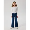 Name It Weite Jeans NKFPOLLY X-WIDE JEANS 3057-FR NOOS Baumwollmischung, Wide Fit an den Beinen, leichter Used Look blau 110