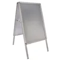 Plakatständer Aluminium A2 -  Infoständer - Clipsystem - Werbetafel