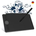 GAOMON M1220 Grafiktablettschreibpad mit 13 Multimedia-Tasten