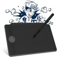GAOMON M1220 Pen Tablet mit 13 Multimedia Tasten und 8 Benutzerdef
