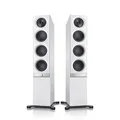 Teufel Stereo L Streaming Standlautsprecher - Musikstreaming über WLAN und Bluetooth, Multiroom, LAN, 3-Wege-System, Bassreflex - weiß