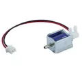 WITTKOWARE Mini-Magnetventil, 12V/DC, max. 100mA, 3 Anschlüsse, 2 Positionen, Schlauchanschluss 3mm, 38x15x17mm