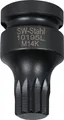 SW-Stahl 10195L-14K IMPACT-Schraubendreheinsatz, 1/2", Innenvielzahn, M14 x 40 mm