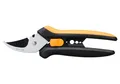 FISKARS Gartenschere Solid Blumenschere – 18,5 cm Präzise & Ergonomisch