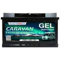 Electronicx GEL Versorgungsbatterie Caravan Extreme 12V 110Ah 110 Ah – 315x175x190 mm –Boot, Van Wohnmobil, Wohnwagen, Camping Batterieakku GEL-Technologie – Pluspol rechts – wartungsfrei