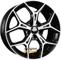 4 Alufelgen MAK EPICA Black Mirror Face 7x17 ET42 5x108 17 Zoll