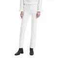 Levi's Damen Jeanshose 314 Shaping mit Stretch-Anteil, Straight Fit, Weiß (Soft Clean White), W32/L32