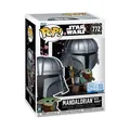 Pop -Figuren Star Wars Impressions Mandalorian mit Grogu Excelusive Funko