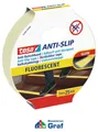 tesa Anti-Rutschband /-streifen selbstklebend, floureszierend 5m x 25mm #870527 