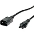 Value 19.99.1119 Strom Anschlusskabel Schwarz 1.80 m