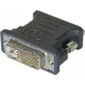 Exertis Connect DVI/VGA Adapter, 24+5pol DVI-A St./15pol HD D-Sub Bu., hellgrau Zum Anschluss eines VGA Monitors an (DVI, VGA) (581449)