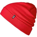 Enter the Complex® Merino Mütze Herren, Beanie Damen, 100% Merino Wolle, Warm und Dünn, Zweilagige Strickmütze, Rot