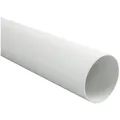MARLEY Rundrohr, Kunststoff, Ø125 mm x 100 cm - weiss