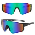 Sport Sonnenbrille Herren Damen, Schnelle Brille Fahrradbrille Sunglasses Pol...