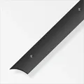 alfer Übergangsprofil 1 m, 30 x 5 mm PVC (Kunststoff) glatt schwarz