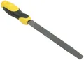 STANLEY Feile 0-22-456 Halbrundfeile mit Heft, Hieb 2, 200 mm, (1 St), Karbon-Stahl