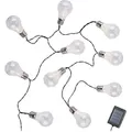 BUTLERS Lichterkette SUNLIGHT Solar - Transparent