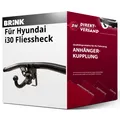 Für Hyundai i30 Fliessheck Typ GD (Brink) Anhängerkupplung horizontal abnehmbar