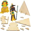 Holzformen Ägypten zum Aufstellen (pro Set 6) Bastelblanks & Basen