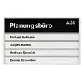 Ultradex Türschild Aluminium 18 x 10,8 cm 310477