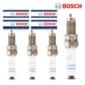 4X BOSCH 0241135520 ZÜNDKERZEN FÜR SEAT IBIZA MII VW POLO LOAD UP SKODA FABIA