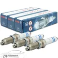 3x BOSCH Y7LER02 Zündkerze 0 241 135 520 Nickel für Seat Arona Skoda VW Caddy