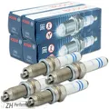 4x BOSCH Y7LER02 Zündkerze 0 241 135 520 Nickel für Seat Arona Skoda VW Caddy