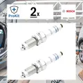 2x ORIGINAL® Bosch Zündkerze passend für VW UP! POLO VI POLO V GOLF VII GOLF