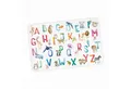 nikima Schreibtischunterlage stabile Vinyl Schreibtischunterlage Alphabet