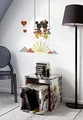 Disney Wandtattoo von Komar - Mickey Swing - 50 x 70 cm (Breite x Höhe) - 7 Teile - Deco-Sticker, Wandaufkleber, Wandsticker, Wanddeko, Kinderzimmer - 14093h