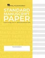 Standard Manuscript Paper: Yellow C..., Hal Leonard Pub