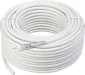 Schwaiger SAT Koaxialkabel Koaxkabel  115 dB 50m weiss
