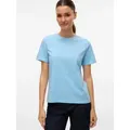 Vero Moda Kurzarmshirt VMPAULINA SS T-SHIRT GA JRS NOOS Baumwolle, regular fit blau XL (42/44)