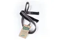 RightOn! Straps Gitarrengurt, Nylon Double Hook Black - Gitarrengurt