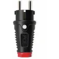 Pce 0511-sr Schutzkontaktstecker Gummi, Thermoplast  250 V Schwarz, Rot Ip54