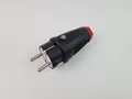 PCE Schuko Gummi Stecker Schuko Stecker Gummi Taurus 0511 SR IP54 PCE schwarz