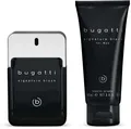 bugatti Duft-Set Signature man, 2-tlg., Orientalischer Herrenduft mit Bergamotte, Salbei und Tonka Bohnen.