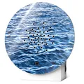 RELAXOUND ORIGINAL Oceanbox Waves – Moderne Naturgeräusche Box – Entspannende Meeres-Atmo – Bewegungsmelder mit Sound – Naturgeräusche Soundbox (Waves, Design)
