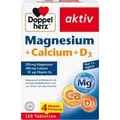 Magnesium + Calcium + D3 (120 Tabletten)
