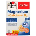 DOPPELHERZ Magnesium+Calcium+D3 Tabletten, 120 St PZN 16824542
