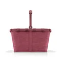 carrybag reisenthel - TWIST maroon BHT 29x48x28 cm rot  Einkaufskorb